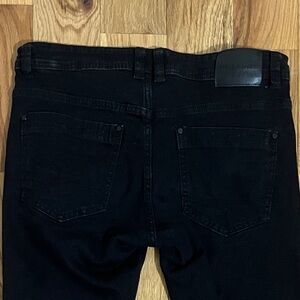Vintage Y2K Men’s Steve Jeans Charcoal Black Jeans. Measurements Listed Below